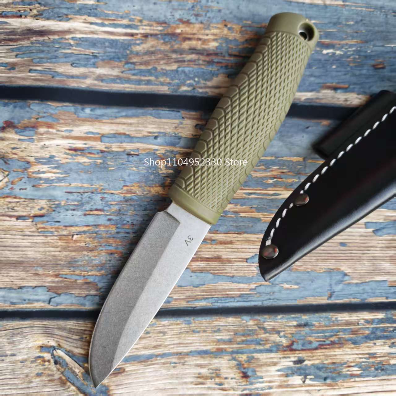 Survival Knife Full Tang - Coltello a lama fissa BM200 Puukko