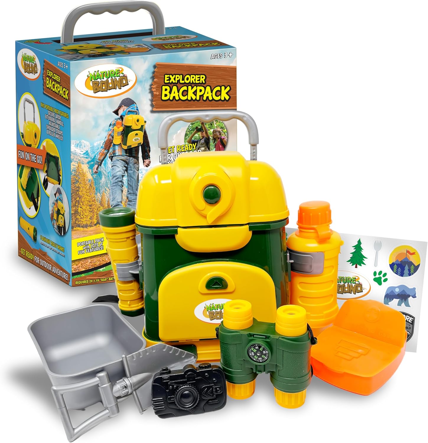 Outdoor Adventure For Toddlers - Set di 9 pezzi di zaino