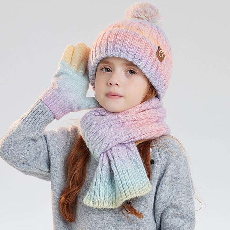 Outdoor Adventure For Toddlers - 652F Set guanti sciarpa per cappello
