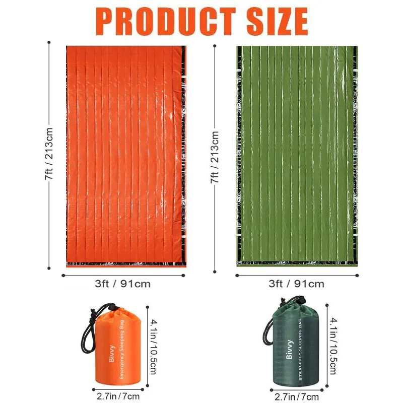 Bivy Sack Lightweight - Sacco a Pelo Termico Impermeabile Leggero