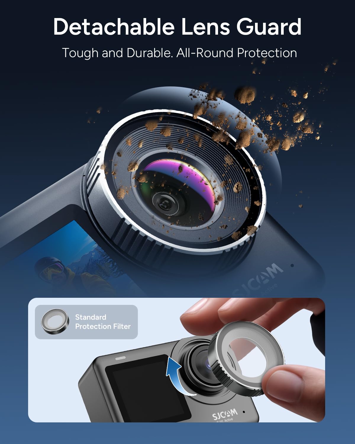 Corpo in metallo SJCAM SJ11 Ac - Outdoor Adventure Video recensione e prezzo