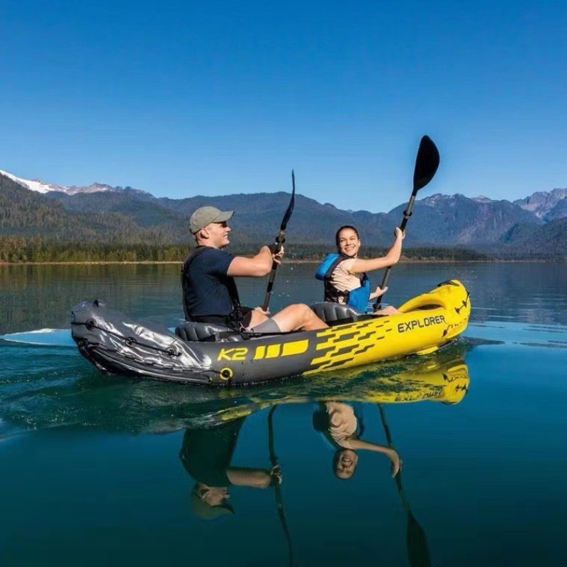 Gommone Gonfiabile per Due Per - Outdoor Adventure Kayak recensione e prezzo