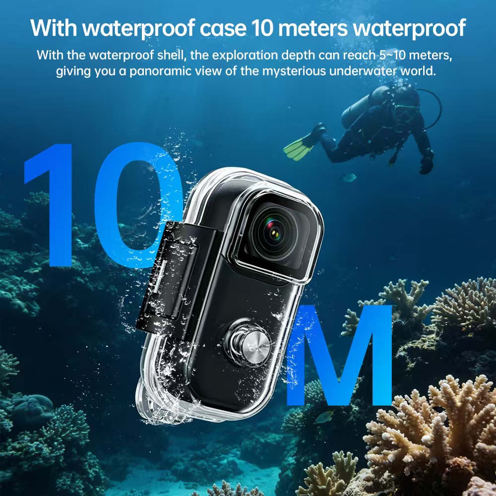 Mini Videocamera d'Azione 4K,  - Outdoor Adventure Video recensione e prezzo