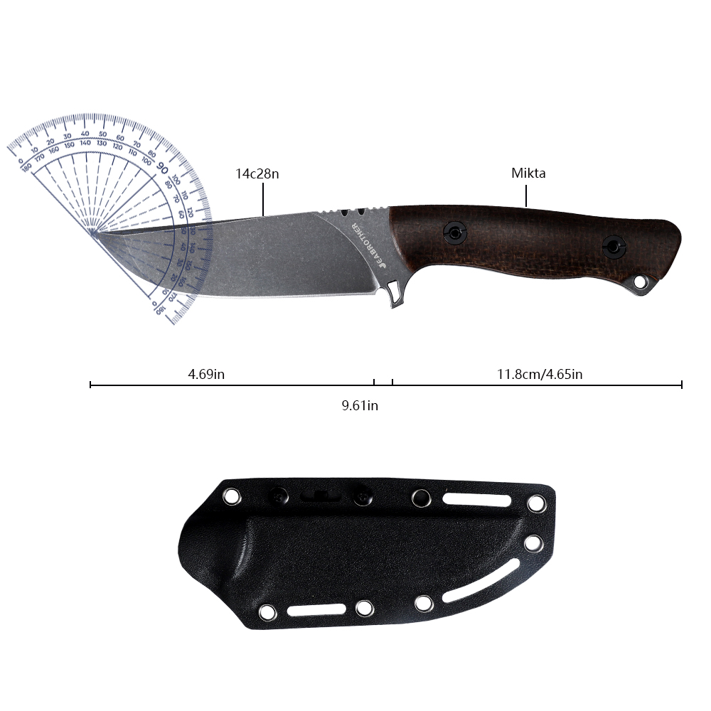 Coltello a lama fissa Full Tan - Survival Knife Full Tang recensione e prezzo