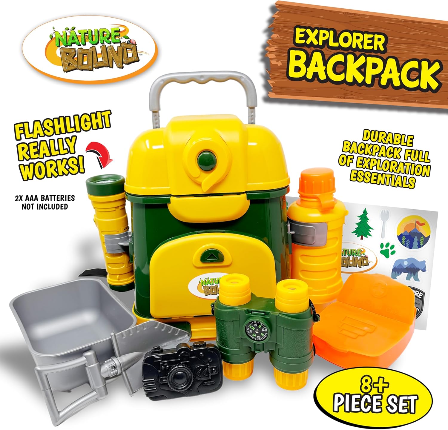 Set di 9 pezzi di zaino Nature - Outdoor Adventure For Toddlers recensione e prezzo