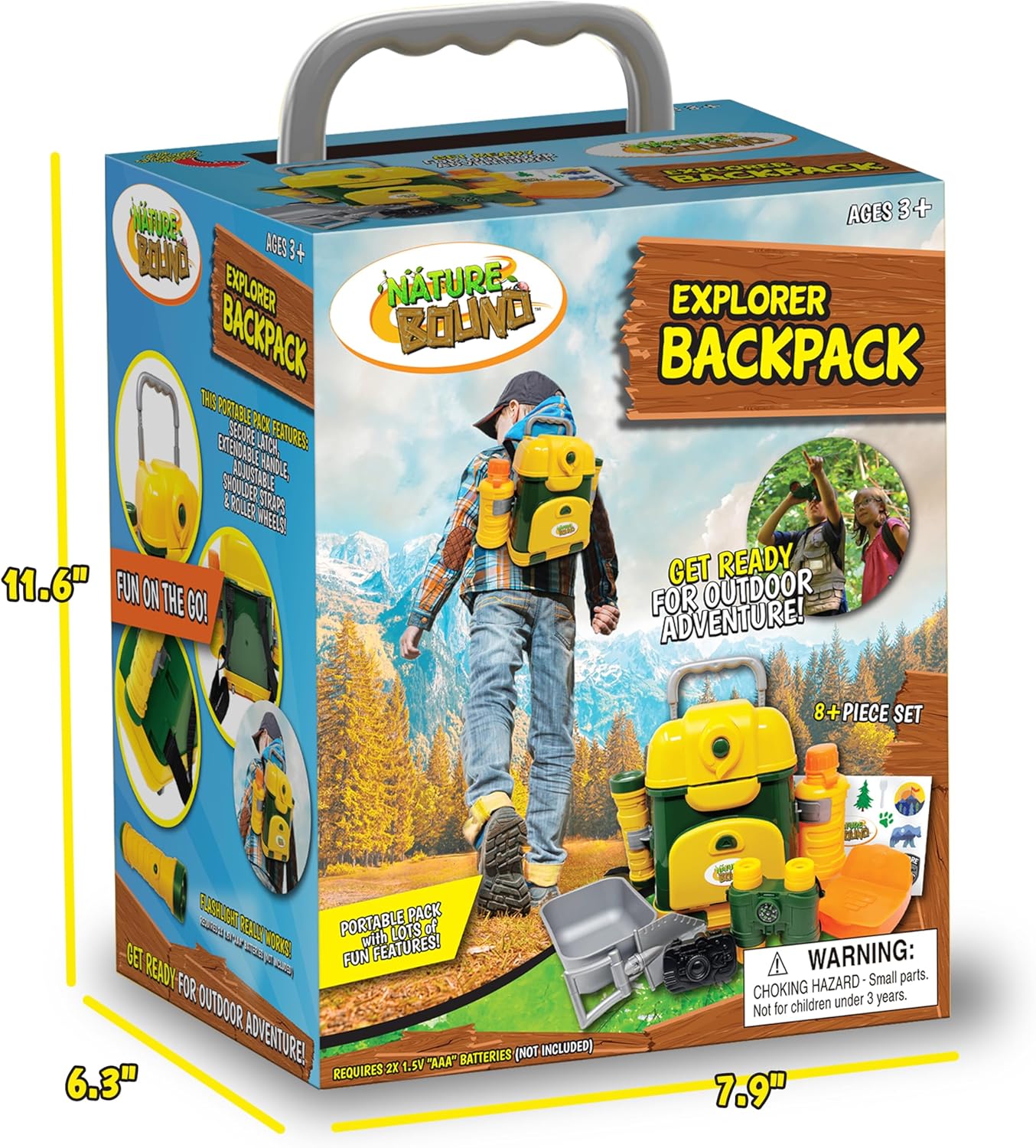 Set di 9 pezzi di zaino Nature - Outdoor Adventure For Toddlers recensione e prezzo