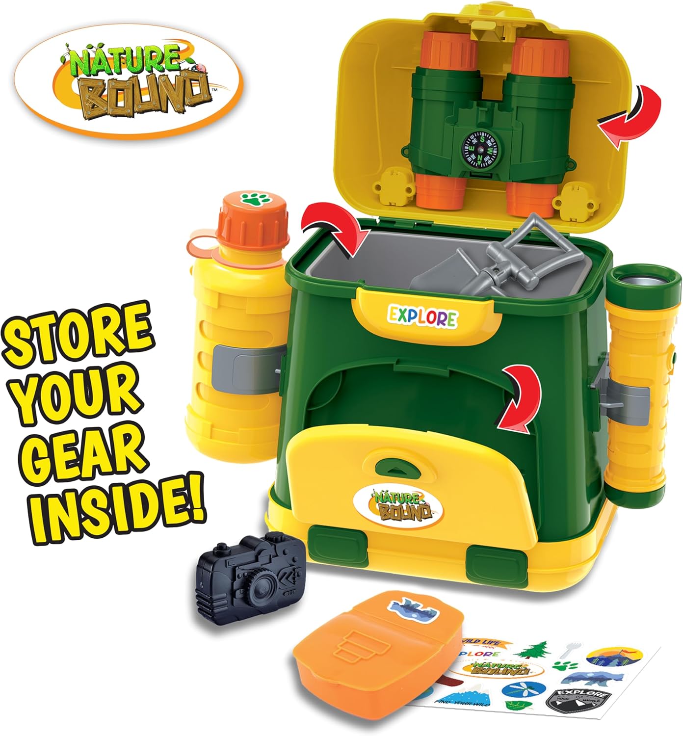 Set di 9 pezzi di zaino Nature - Outdoor Adventure For Toddlers recensione e prezzo